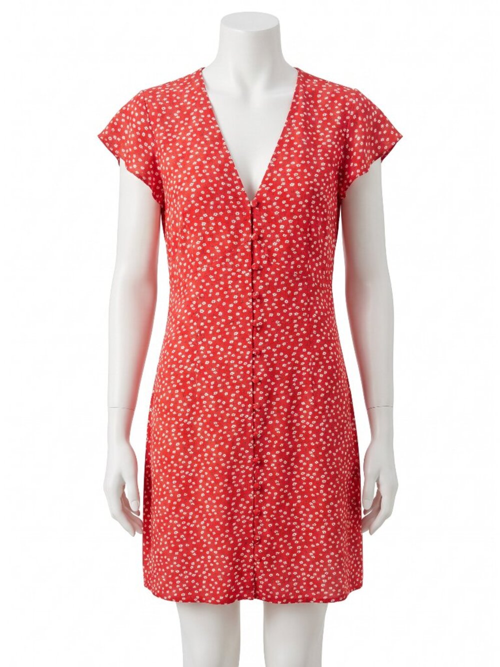 Rails "Helena" V-Neck Floral Mini Dress – Carmine Daisies
